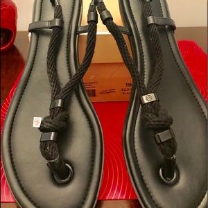 Michael Kors Black Thing Sandals
